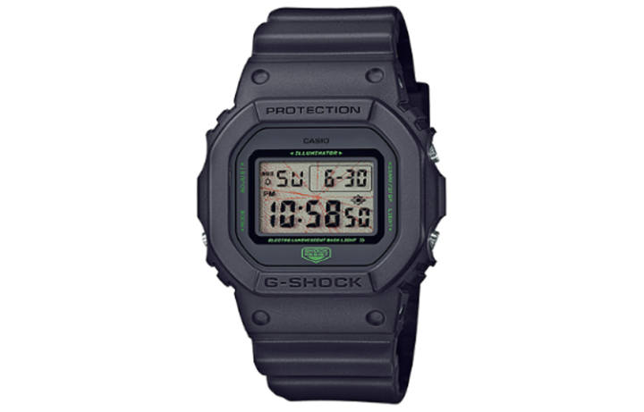 CASIO CASIO Men G-SQUAD Series Black Watch DW-5600MNT-1JR