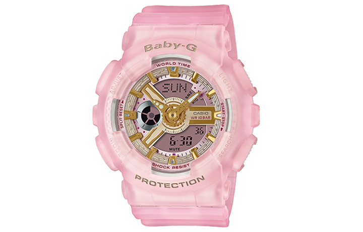 CASIO CASIO Women's BABY-G Pink Watch BA-110SC-4A