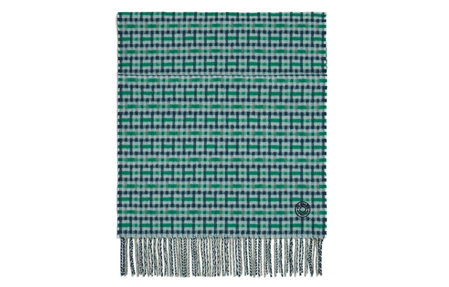 HERMES HERMES Knit Scarves Men's Green