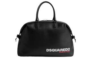 DSQUARED 2 Logo-Printed Grained Zipped Tote Bag