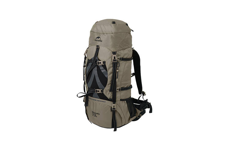 NATUREHIKE 70L Mountaineering Bag, Outdoor Bag Nylon, Multifunction, Backpack Multicolor Unisex