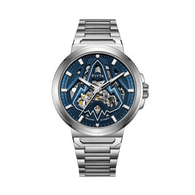 Fiyta Interstellar Series DGA35011.WLW Automatic Mechanical Movement Stainless Steel Strap Watch Men's Watches