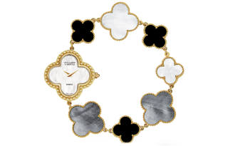 Van Cleef & Arpels Women's Alhambra Four Leaf Lucky Series Watch