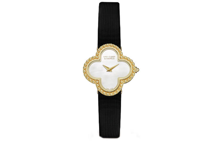Van Cleef & Arpels Women's Alhambra Four Leaf Lucky Series Watch