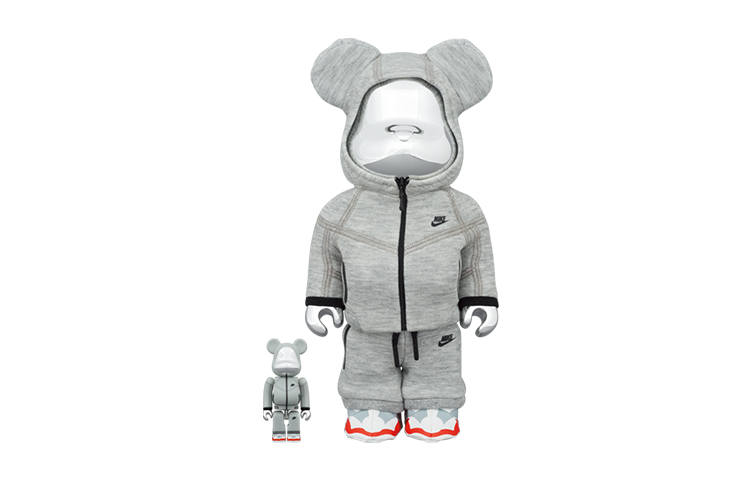BE@RBRICK BE@RBRICK NIKE TECH FLEECE N98 100% & 400%