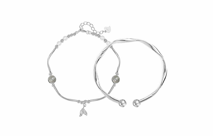 Muyan Muyan Fish Tail Layering Bracelet Women's