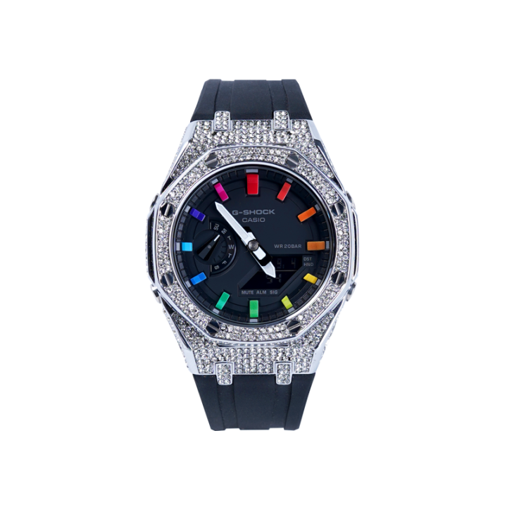 CASIO CASIO Unisex Liquid Crystal/Analog Dual Display Series Black Watch