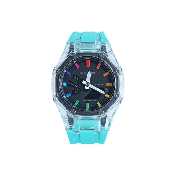 CASIO CASIO Men Liquid Crystal/Analog Dual Display Series 48.5mm Black Watch