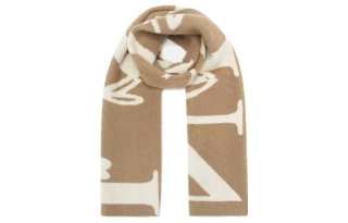Lanvin Knit Scarves Women's Camel