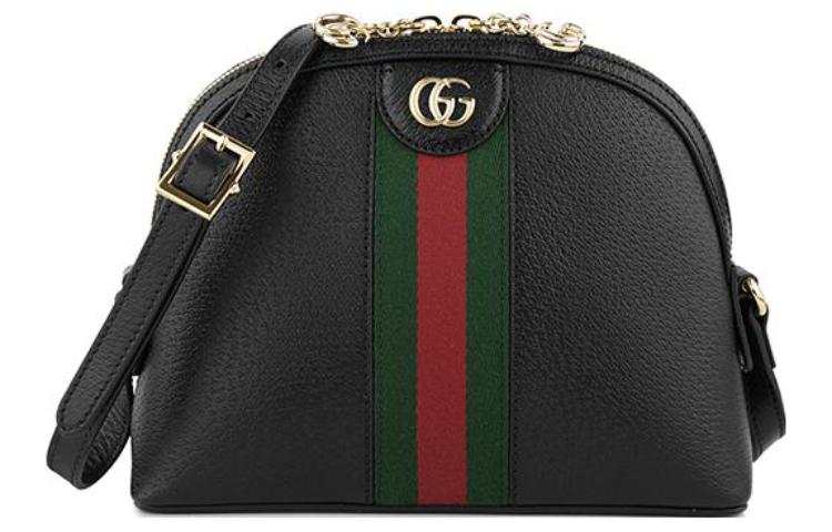 GUCCI Ophidia Leather Dome Bag, Crossbody Bag, Shoulder Bag Women's Blue