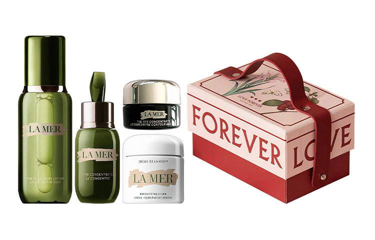 LA MER Sweet Valentine Box Essence Water Serums Water Skincare Product Sample Set Soothing Hydrating