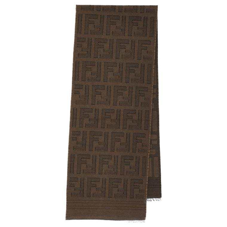 FENDI FENDI Ff Monogrammed Scarf