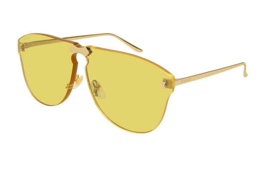 GUCCI GUCCI Aviator Sunglasses Unisex Gold