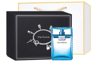 VERSACE Light As A Cloud, Gentle As A Breeze Elegant Charm Men's Perfumes Woody Aquatic Scent Family EDT