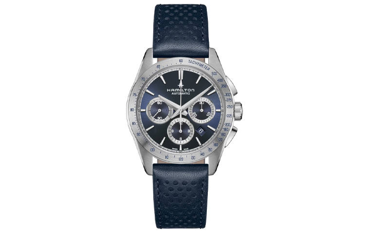 HAMILTON Jazz Series Automatic Mechanical Movement 100m Waterproof Men's Watches Watch 42mm Blue Dial