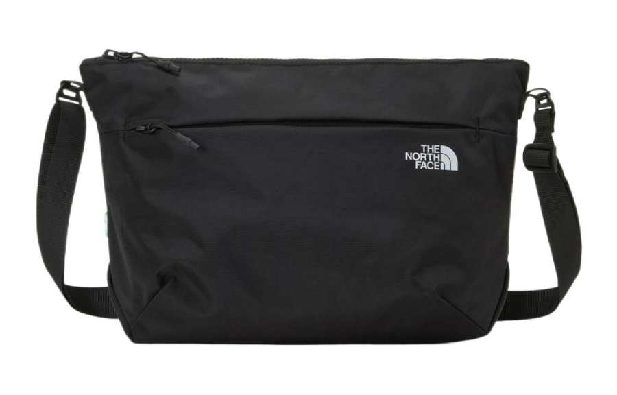 THE NORTH FACE 5.5L Crossbody Bag, Shoulder Bag, Outdoor Bag Nylon Black Unisex