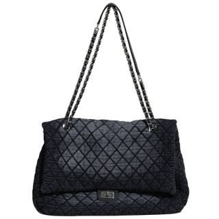 NOMK Pu Plaid Tote Bag, Shoulder Bag, Crossbody Bag Regular Women's Black