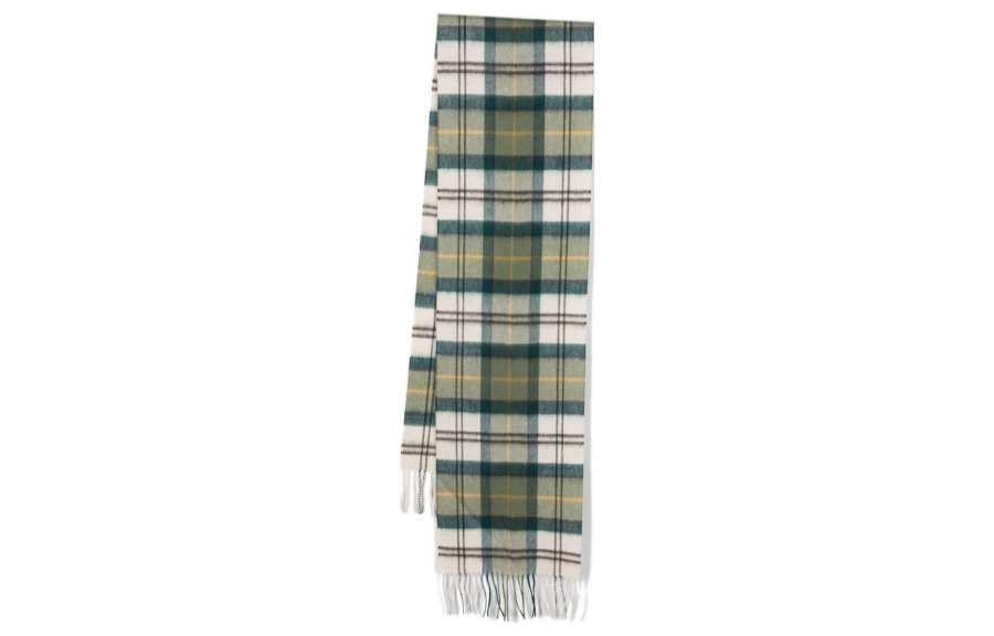 BARBOUR BARBOUR Tartan Fringed Scarf