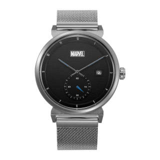 MARVEL Heartstrings Collection Quartz Movement Metal Strap Watch Men's Watches Black Dial Multifunction