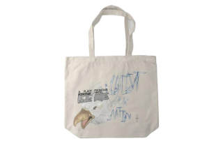 Travis Scott Canvas Tote Bag, Shopping Bag Handbag Unisex White