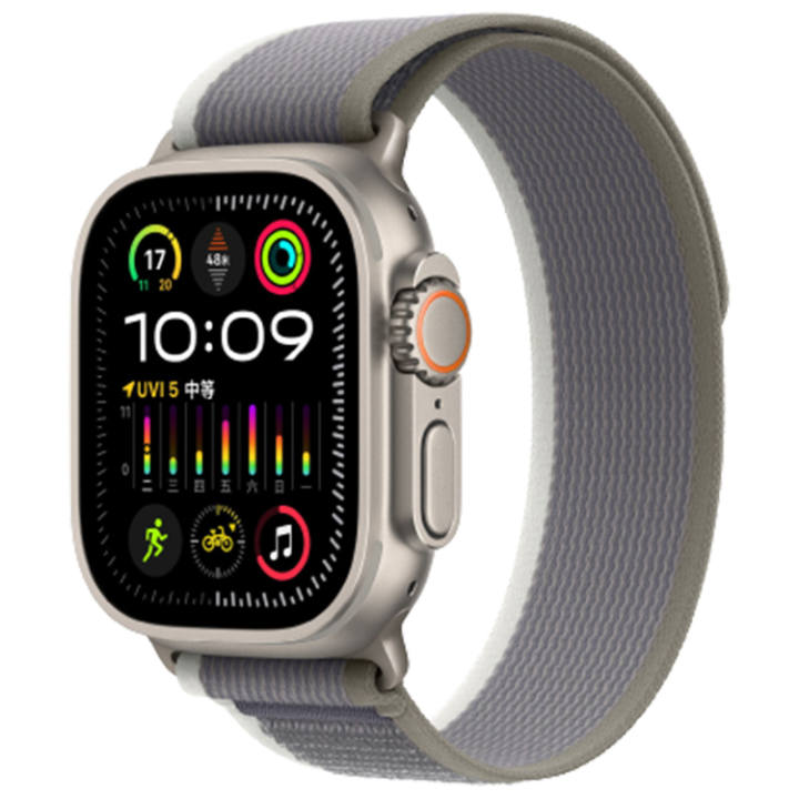 Apple Apple Watch Ultra 2 2023 Model, China Mainland Version, Wild Trail Loop Strap, Titanium Watch Case Smart Watches