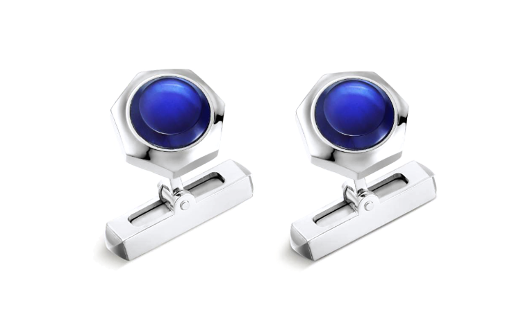 CARTIER 925 Sterling Silver Cufflinks Unisex Silver