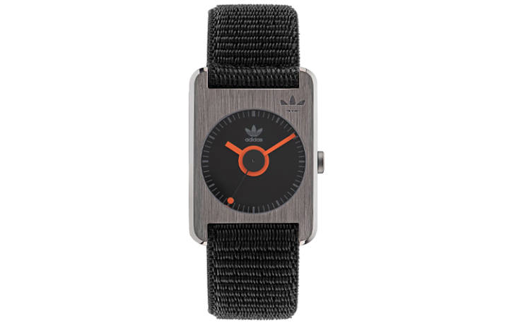 Adidas Originals Adidas Originals STREET Wrist Watches Quartz Movement Nylon Strap Black Dial Women's Watch 30m Water Resistant