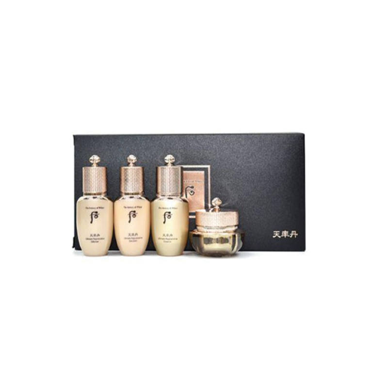 The History Of Whoo New Version Skye Dan Sample Sets Brightening Dark Spot Lightening Tightening 4 Piece Set