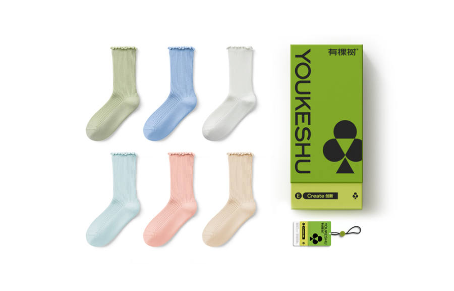 YOUKESHU YOUKESHU Unisex Crew Socks