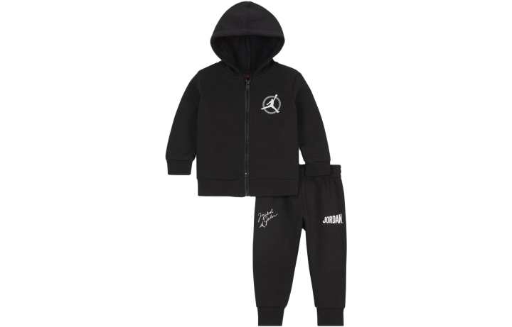 Jordan Jordan Kids Matching Sets Jordan Flight MVP Black Infant And Toddler