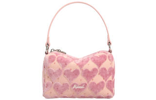 AILUXI Fabric Tetrodotoxin Bag, Crossbody Handbag Women's Peach Pink