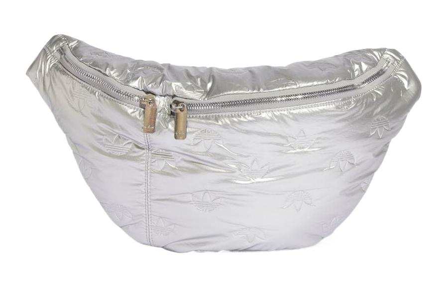 Adidas Originals Adidas Satin Fanny Pack Extra Large Women's Silver