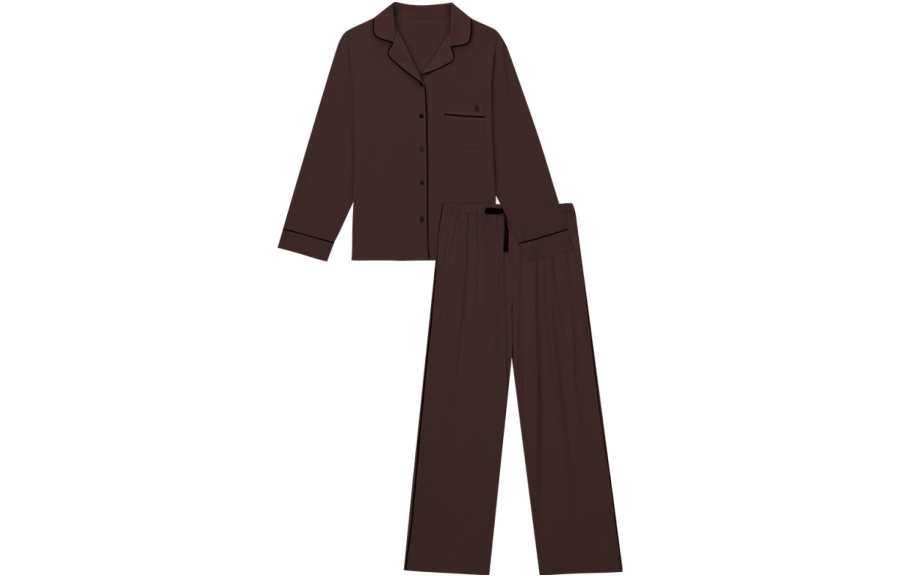 VICTORIA'S SECRET Pajama Set Women's Burgundy