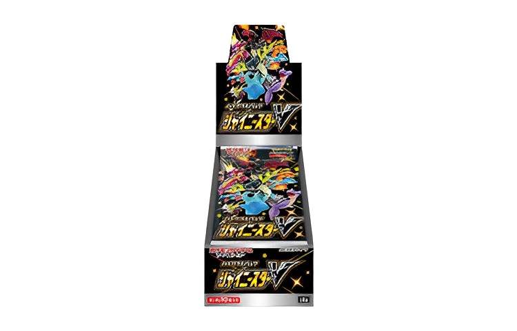 POKEMON Pokémon Character PTCG Shield, Premium Case, Bright Star V Shiny Star V S4a Japan Version Cards 10 Pack