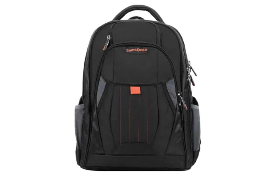 Samsonite SAMSONITE Fabric Laptop Bag Backpack Medium Men's Black