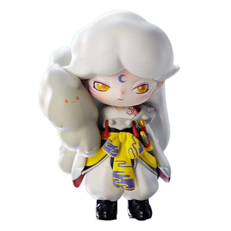 POP MART DIMOO Sesshomaru Inuyasha Collection Accompaniment Trendy Figures 17cm