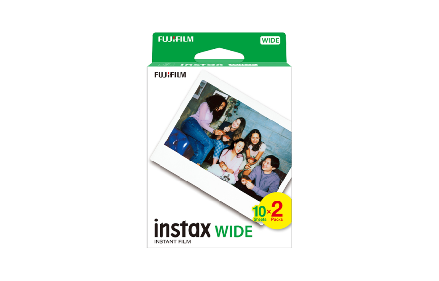 FUJIFILM Instax 200/210 Wide 300 Film, Instant Cameras 5 Inches Wide White Edge Photo Paper Instax WIDE
