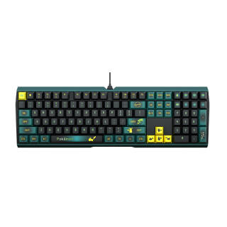 CHERRY MX3.0S Pokémon Wired Connection 109 Keys DE Original Factory CHERRY Axis, Aluminum Frame