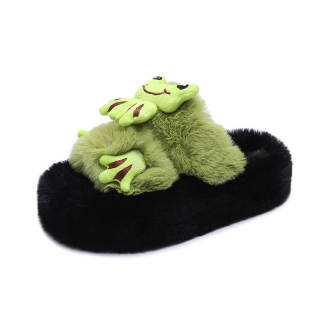 YUEYU Slippers & Home Slippers Green/Khaki
