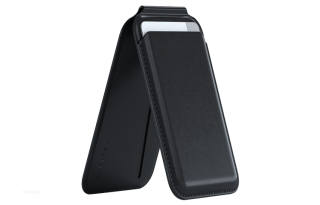 SATECHI Magnetic Card Holder Phone Stand Compatibility Apple IPhone 16/15/14/Pro/Max Foldable