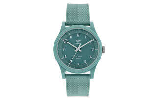 Adidas Originals STREET Wrist Watches Quartz Movement Resin Strap Green Dial Men's Watches ['50', 149262]m Waterproof