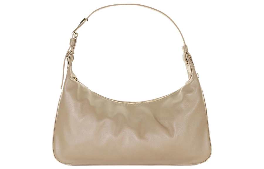 Furla Leather Shoulder Bag Women's Beige