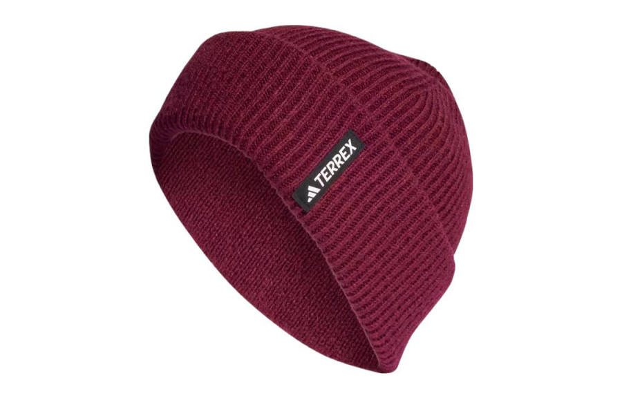 Adidas TERREX Acrylic Recycled Polyester Beanies Men's Red