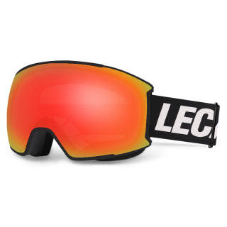 LECAGE Spherical Ski Goggles Anti Glare Snow Blindness Prevention Anti Fog Magnetic Unisex Ski Goggle