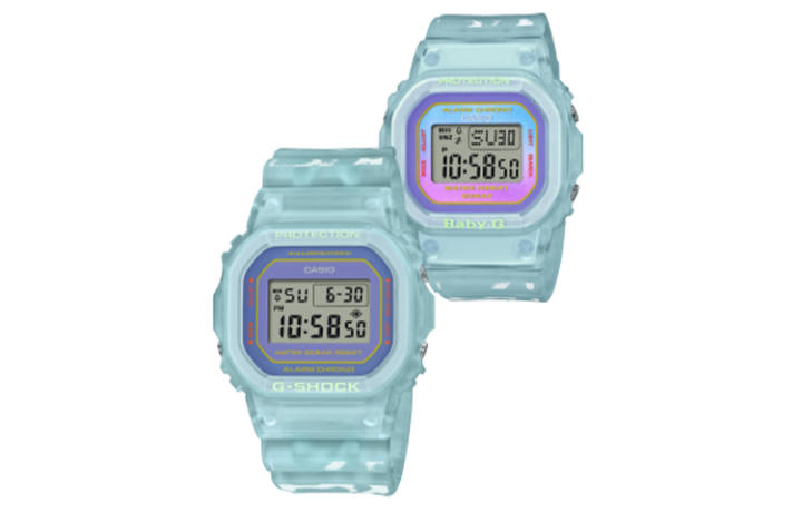CASIO CASIO Unisex Pair Table Series Gray Watch SLV-21B-2