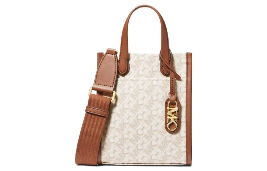 MICHAEL KORS Gigi Artificial Leather Tote Bag, Shopping Bag, Shoulder Bag, Crossbody Bag, Handbag Mini Women's