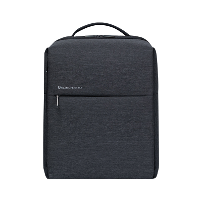 MI Polyester Backpack Large Unisex Dark Gray/Light Gray