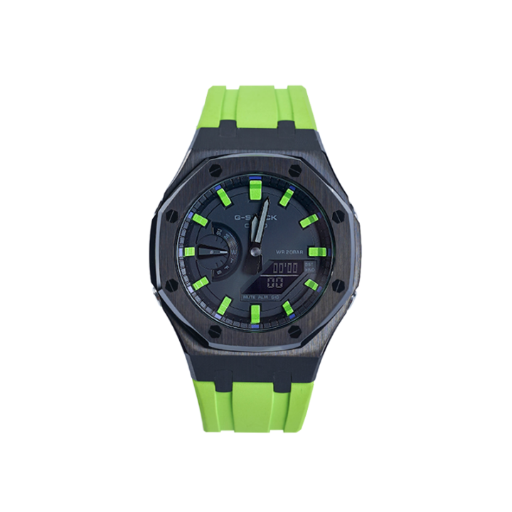 CASIO CASIO Men Liquid Crystal/Analog Dual Display Series Black Watch