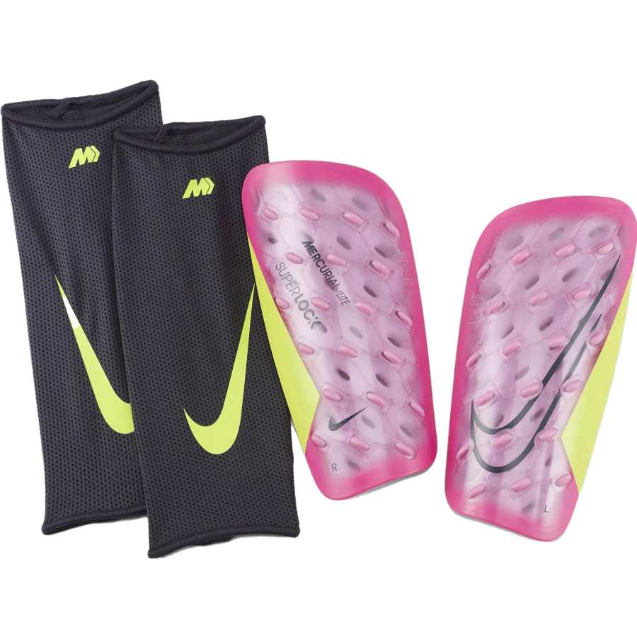Nike Nike Soccer Shin Guards Thermoplastic Elastomer, Resin Sports Field Unisex Pink Reduce Tibial Impact