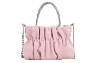 HAWA Pu Cloud Bag, Shoulder Bag, Crossbody Bag, Handbag Medium Women's Green/Purple/Pink/Black